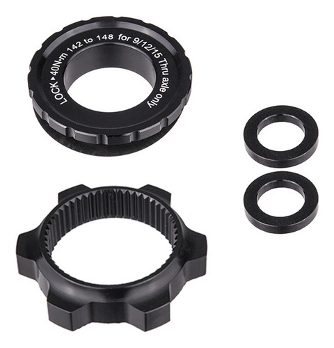 Adaptador Crystally-center Lock Hub Boost, Trava Central Par