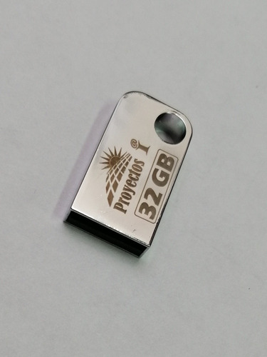 Mini Usb Metálica Microcontrolador Jaster Memoria 32gb