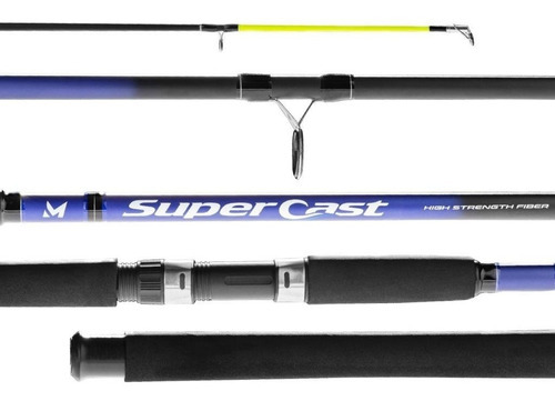 Molinete Vara Marine Super Cast Hsf de 15 a 30 libras y 2,74 m, 2 piezas