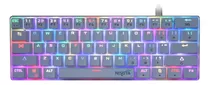 Comprar Teclado Mecanico Gamer Rgb 61 Teclas Blanco Anti Ghosting Teclado Switches Marron Idioma Español Latinoamérica
