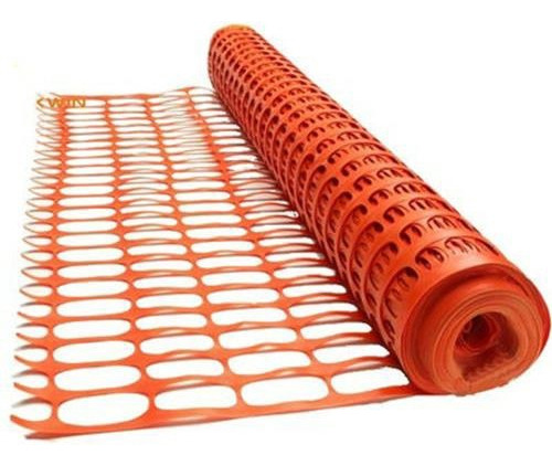 Malla De Seguridad Rollo 50mt X 1mt 10x2.6cm