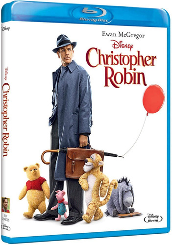 Blu Ray Christopher Robin Winnie The Pooh Slip Cover