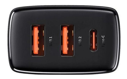 Carregador Turbo 3 Portas 30w Compatível Motorola