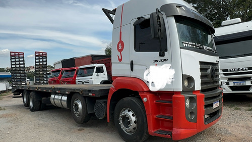 Vw 19320 Leito Teto Alto Ano 2009 4 Eixo Prancha De 10 Mts