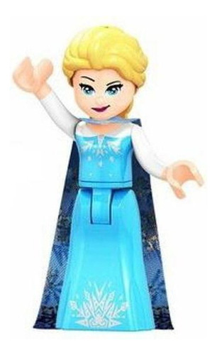 Boneco Blocos De Montar Coleção Princesas - Princess Elsa