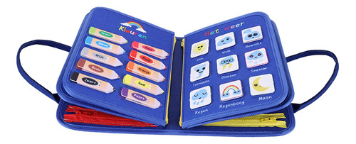 Juguetes Montessori Busy Board, Tablero Sensorial, Motricida