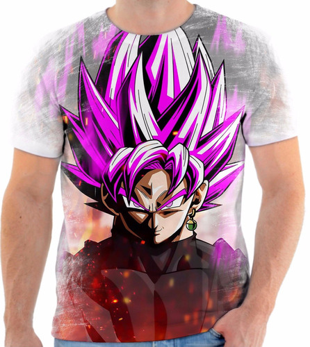 Camisa Camiseta Goku Black Dragon Ball Super 19 Frete Grátis | Parcelamento  sem juros