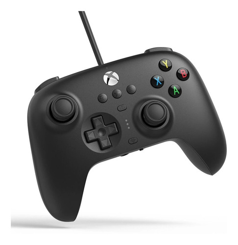Controlador con cable Ultimate de 8 bits para Xbox One Series X/s, color negro