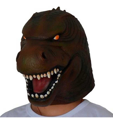 Mascara De Latex Godzilla  Disfraz Halloween Upd Egresados
