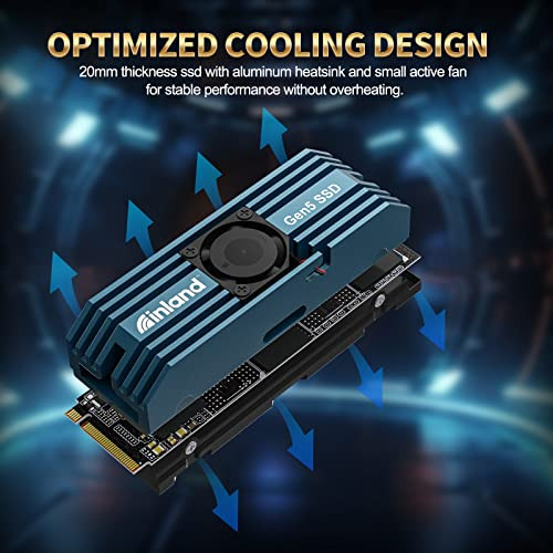 Inland Td510 1tb Pcie 5.0 M.2 Ssd Gen5 X 4 232-l 3d Tlc