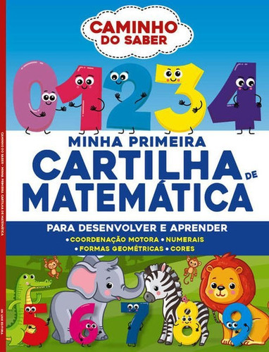 Minha Primeira Cartilha De Matemática: Minha Primeira Cartilha De Matemática, De On Line A. Editora On Line, Capa Mole Em Português