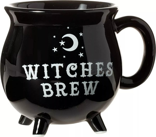 Taza De Cerámica En Forma De Caldero De Bruja Witches Brew