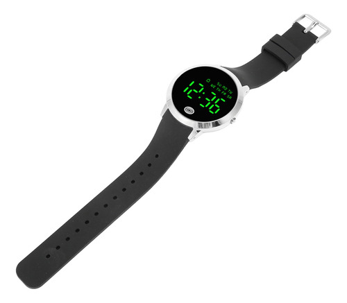 Reloj Digital Redondo A Color Para Hombre, Impermeable, Retr