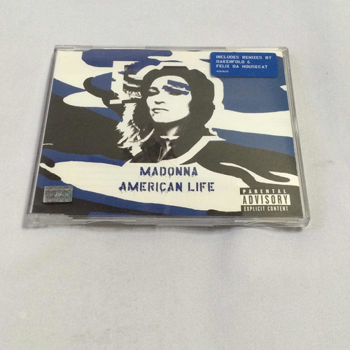 Madonna / American Life Cd Maxi 2003 Pt2 3 Tracks Mx Impecab