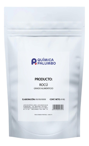 Colorante Rocú X 100g. Grado Alimenticio. Premium