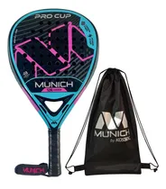 Comprar Paleta Pádel Munich Procup Carbon 12 K Diamante Competición Color Fucsia\u002Fceleste\u002Fnegro