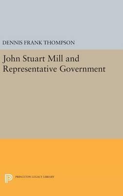 Libro John Stuart Mill And Representative Government - De...