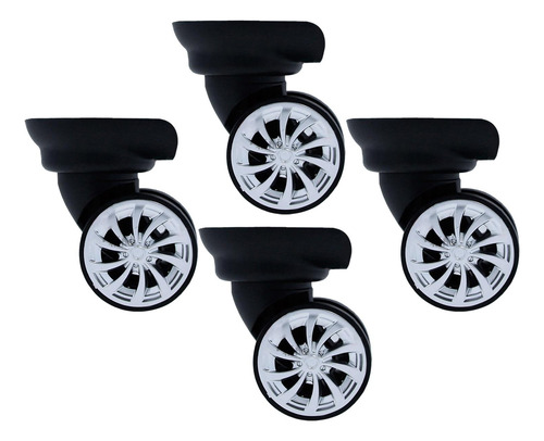 4 Uds Ruedas Giratorias Ruedas Para Maletas De Equipaje,