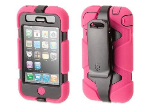 Funda Para iPhone 3g/3gs Rosa/negro-02