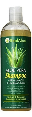 Champú Para Cabello - Aloe Vera Verdadero Aloe Champú Con Ac