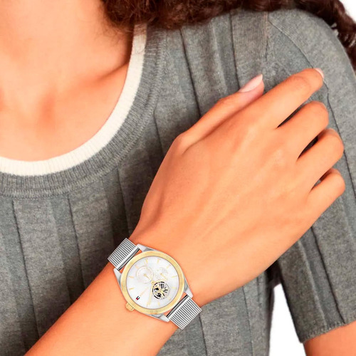 Reloj Tommy Hilfiger Para Mujer De Acero 1782713 Ss
