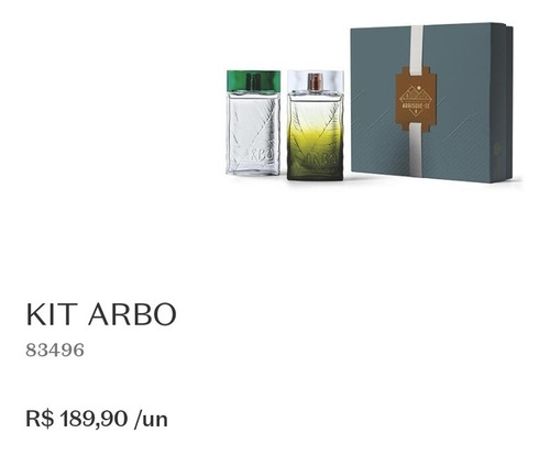 Imagem 1 de 1 de Perfumaria Arbo O Boticário