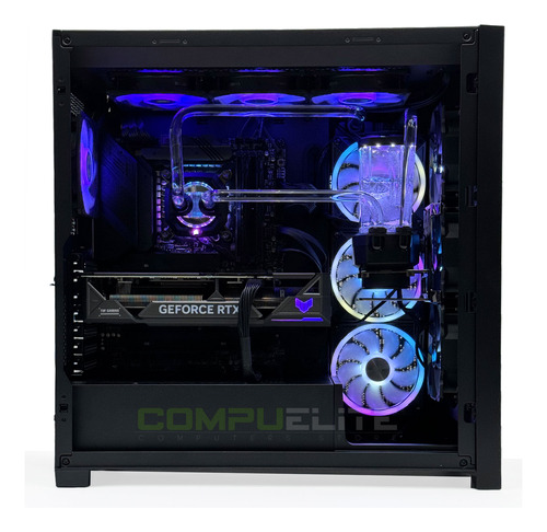 Pc Elite Intel I9 14900k + Custom Cooling + 128gb + Rtx 4090