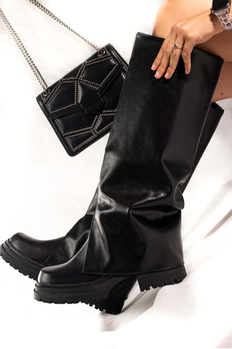 Botas Polainas Estilo Piel Hanna Mexicana | Mccray-1