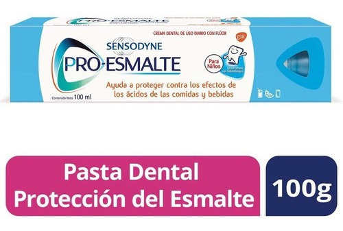 3un Sensodyne Pro Esmalte Junior X 100