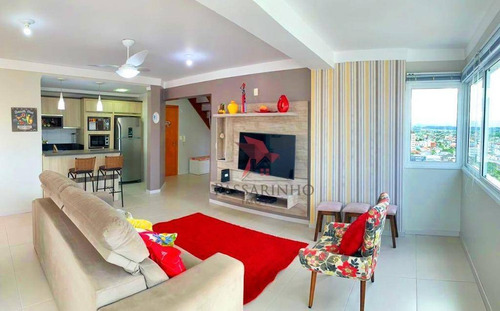 Imagem 1 de 30 de Cobertura Com 3 Dormitórios À Venda, 206 M² Por R$ 1.500.000,00 - Praia Grande - Torres/rs - Co0217