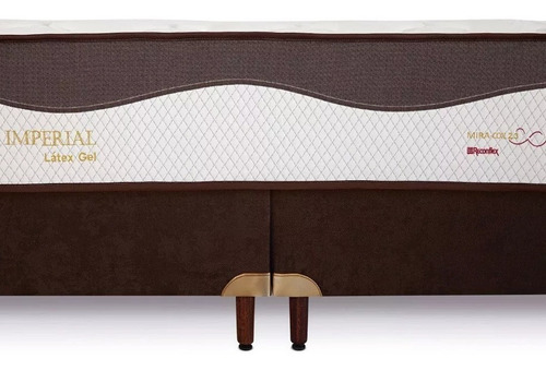 Imagem 4 de 6 de Colchão King Reconflex Imperial Látex Gel 34x192x203