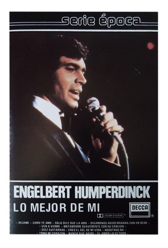 Cassette Engelbert Humperdinck Lo Mejor Grandes Éxitos