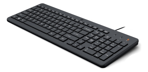 Hp Teclado Alámbrico 150 Negro 664r5aa