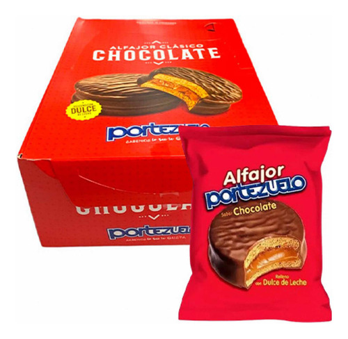 Alfajor Portezuelo Clasico X18