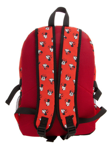 Mochila Escolar Juvenil Truzt Minnie Mouse Color Rojo 40cm Rojo Minnie Mouse
