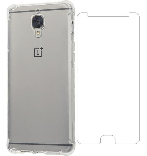 Capa Oneplus 3t Tela 5.5 Anti Impacto + Película De Vidro