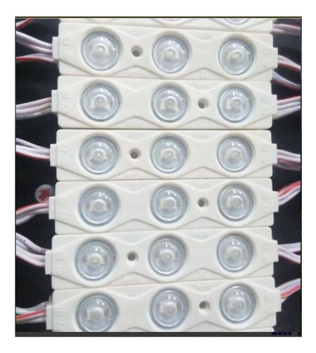 10 Modulos 3leds 5630 Lupa 12v Ip65 Spuer Potente