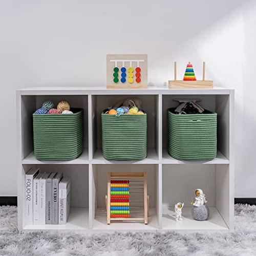 Pack De 3 Estantes Verdes Organizadores De Almacenamiento T