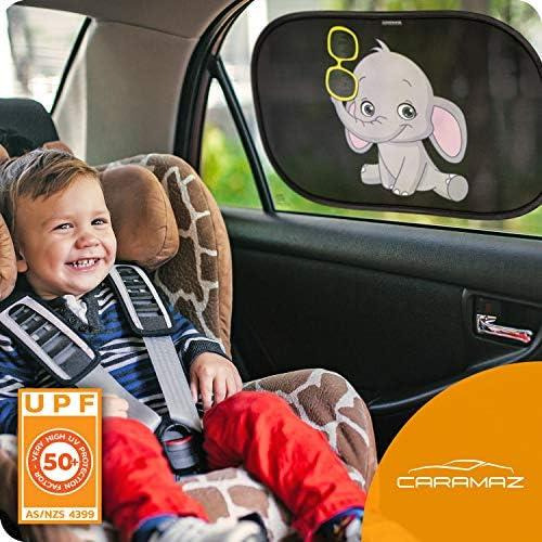 Caramaz Parasol Para Coche Para Bebé Con Protección Uv De 2