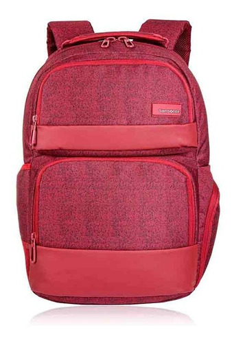 Mochila Laptop Backpack Samsonite Elevation 930 Color Red Bone