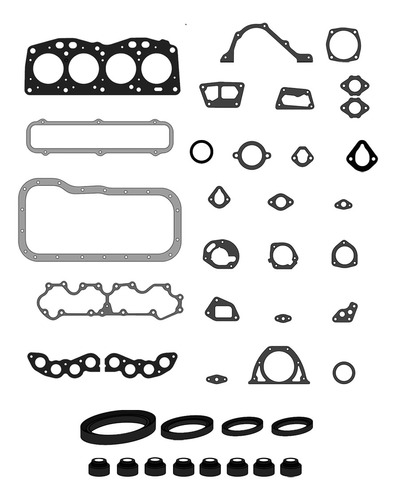 Juntas De Motor - Fiat 128-147 - 1100cc (con Retenes)