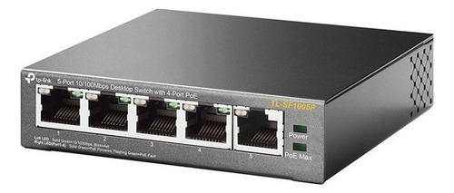 Switch Tp-link Fast Ethernet Tl-sf1005p 2000 Entradas