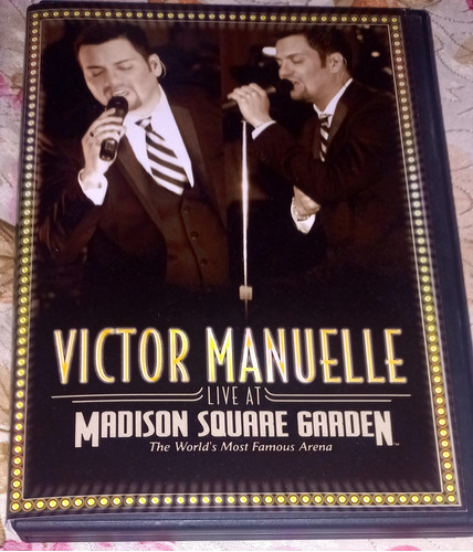 Cd + Dvd Victor Manuelle Madison Square Garden Salsa Video