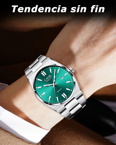 Reloj De Cuarzo Hombre Analógico Relojes Pulsera Moda Watch