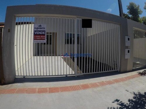Casa À Venda, 56 M² Por R$ 210.000,00 - Jardim Belo Horizonte - Londrina/pr - Ca0947