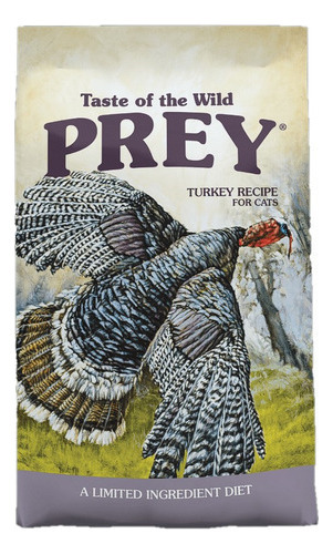 Taste Of The Wild Prey Turkey 15lb Feline Alimento Para Gatos A Base De Pavo Y Lenteja Alto En Proteína 6.8kg