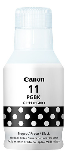 Botella De Tinta Negra Canon Modelo Gi-11 