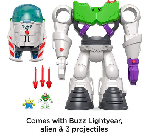 Fisher Price Imaginext Toy Story 4 Buzz Lightyear Robot