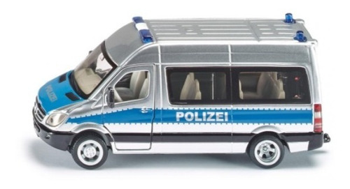 Siku 2313 Mercedes Sprinter Camioneta Policial E 1:50- Metal