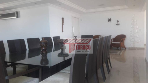 Imagem 22 de 30 de Cobertura Com 4 Dormitórios À Venda, 724 M² Por R$ 5.300.000,00 - Aviação - Praia Grande/sp - Co0717